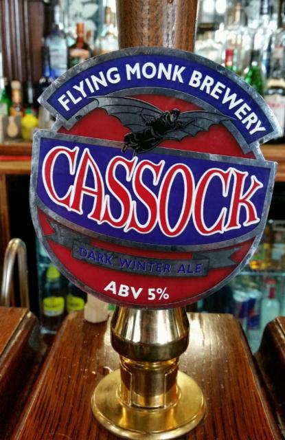 Cassock 5.0%, The Flying Monk Brewery, England