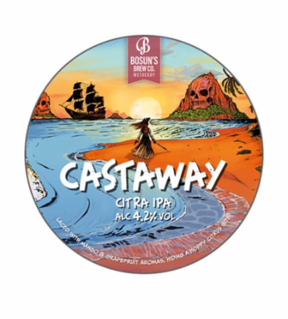 Castaway Citra IPA 4.2%, Bosun's Brewing, England