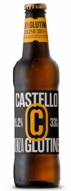Castello Senza Glutine 5.2%, Birra Castello s.p.a., Italy