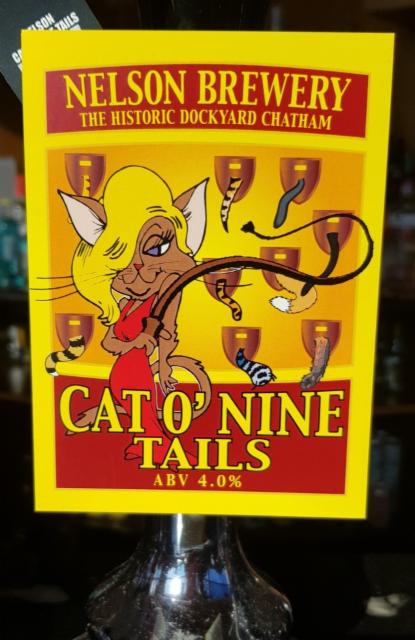 Cat O'Nine Tails 4.0%, Nelson Brewing, England