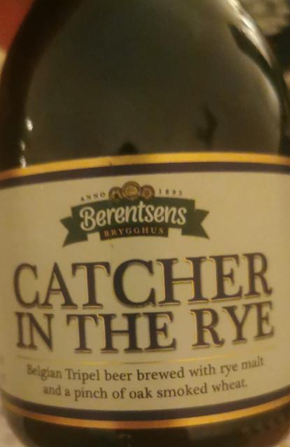 Catcher in The Rye 9.4%, Berentsens Brygghus, Norway