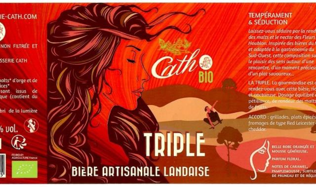 Cath' Triple 8.0%, Brasserie Cath', France