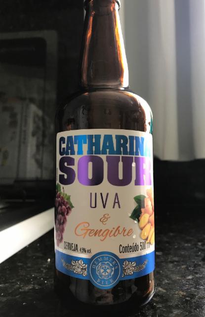 Catharina Souer - Uva e Gengibre 4.5%, Hemmer cervrjaria artesanal, Brazil