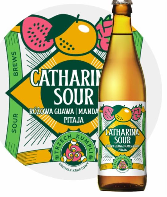 Catharina sour 5.0%, Browar Trzech Kumpli, Poland