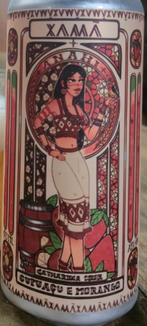 Catharina Sour Cupuaçu e Morango 4.8%, Xamã, Brazil