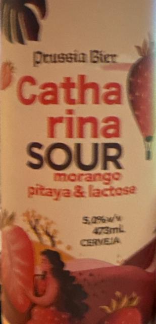 Catharina Sour Morango Pitaya & Lactose 5.0%, Prussia Bier, Brazil