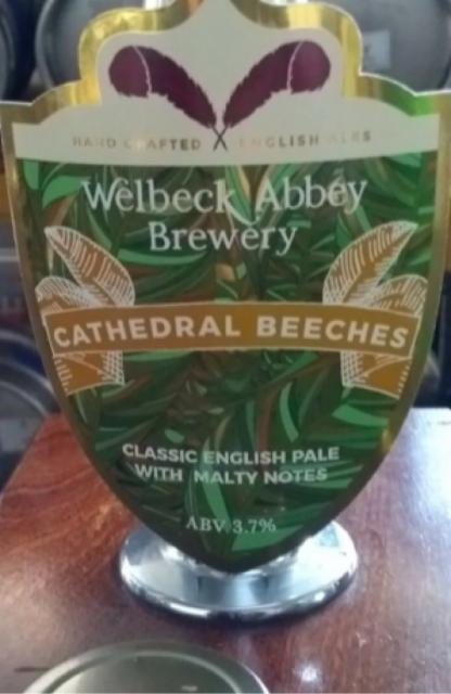 Cathedral Beeches 3.7%, Welbeck Abbey Brewery, England