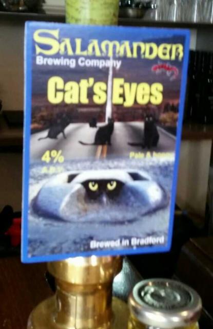Cat's Eyes 4.0%, Salamander Brewing Company, England