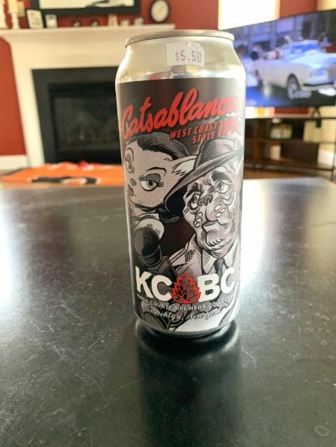 Catsablanca 7.2%, Kings County Brewers Collective KCBC, United States