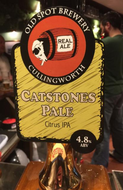 Catstones Pale 4.8%, Old Spot Brewery, England