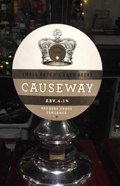 Causeway 4.1%, Cornish Crown Brewery, England