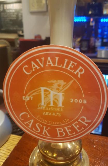 Cavalier 4.7%, Milestone Brewery, England