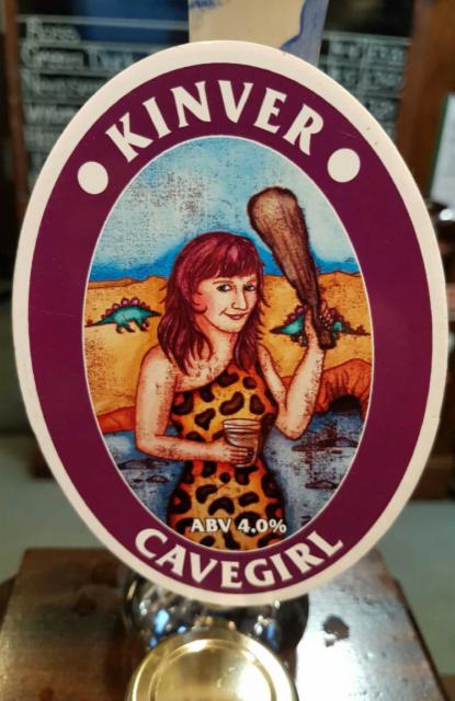 Cavegirl 4.0%, Kinver Brewery, England