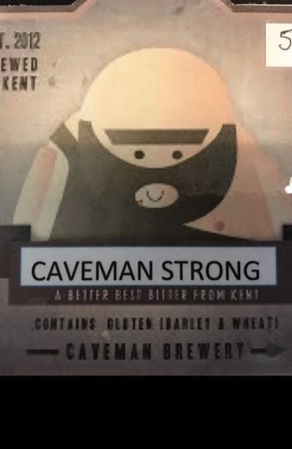 Caveman Strong 5.0%, Caveman Brewery, England