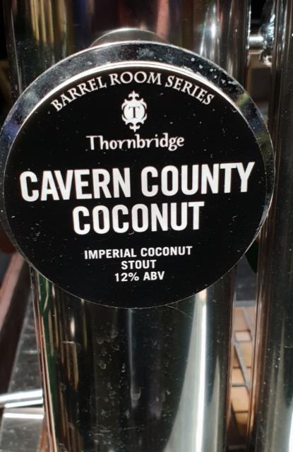 Cavern County Coconut 12.0%, Thornbridge Brewery, England