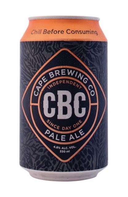 CBC Pale Ale 4.8%, Cape Brewing Company, South Africa
