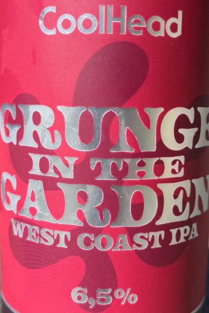 CBGF: Grunge In the Garden 6.5%, CoolHead Brew, Finland