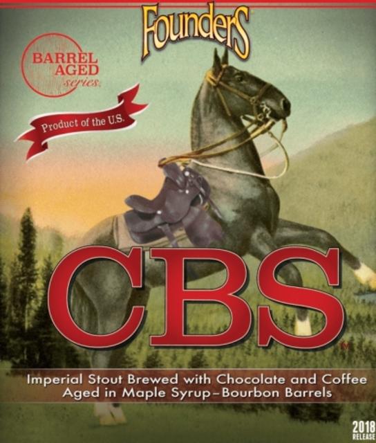 CBS Canadian Breakfast Stout (2023) 11.7%, Founders Brewing Company, United States