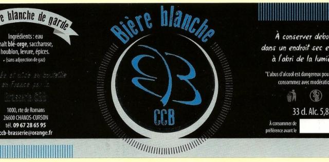 CCB Blanche, Brasserie CCB (Chris Company Beers) [Closed]