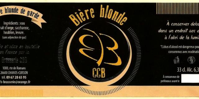 CCB Blonde, Brasserie CCB (Chris Company Beers) [Closed]