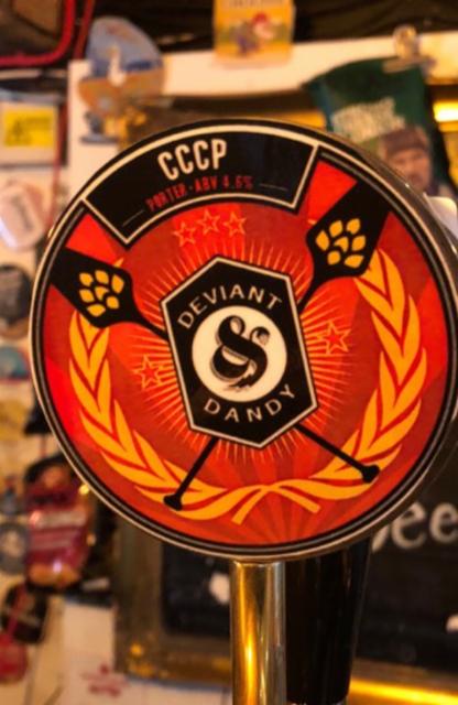 CCCP 4.6%, Deviant & Dandy Brewery, England