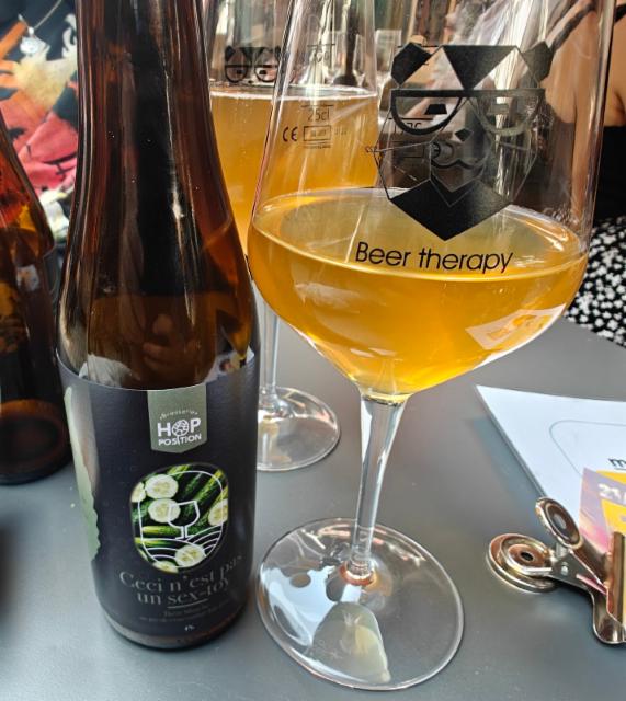 Ceci n'est pas un sex-toy 4.0%, Hop position, Belgium