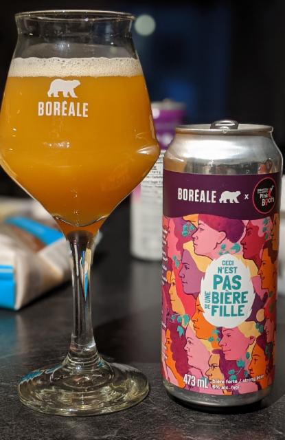 Ceci n'est pas une bière de fille 6.0%, Boréale - Brasseurs du Nord, Canada