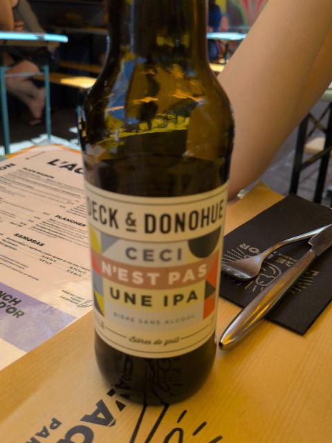 Ceci n'est pas une IPA, Deck & Donohue
