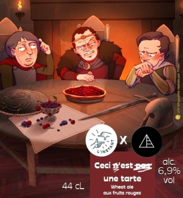 Ceci N'Est Pas Une Tarte 6.9%, Brasserie Chromatique, France