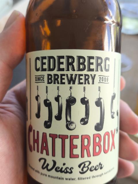 cederberg brewery chatterbox weiss beer 5.0%, Cederberg Brewery, South Africa