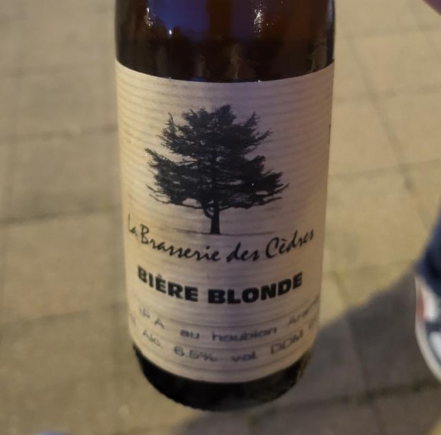 Cédres IPA 6.5%, La Brasserie Des Cèdres, France
