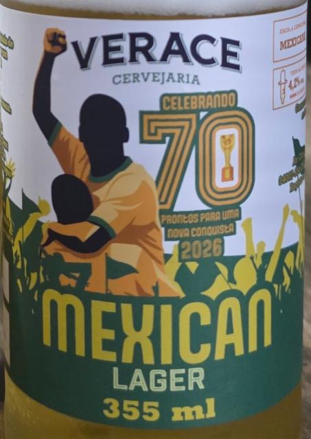 Celebrando 70 4.2%, Verace, Brazil
