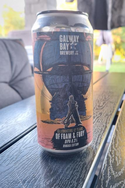 Celebrating 12 years Of foam and fury (Riwaka edition) 8.3%, Galway Bay Brewery, Ireland