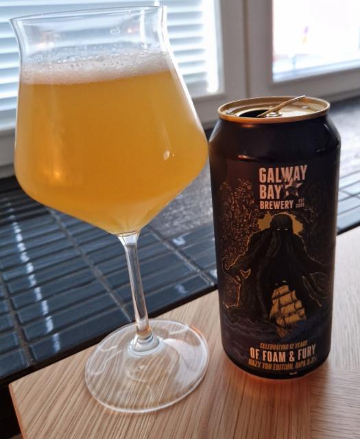 celebration 12 years of foam & fury hazy tdh edition 8.3%, Galway Bay Brewery, Ireland