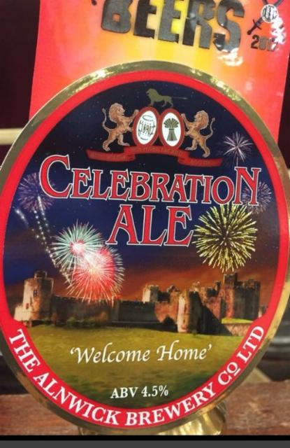 Celebration Ale 4.5%, Alnwick Brewery, England