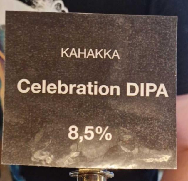 Celebration DIPA 8.5%, Kahakka Brewery, Finland
