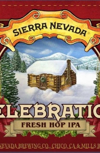 Celebration Fresh Hop IPA 2018 6.8%, Sierra Nevada Brewing Company, United States