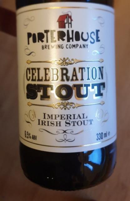 Celebration Stout 6.5%, The Porterhouse Brewing Company, Ireland