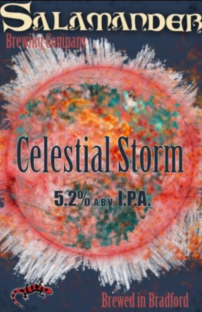 Celestial Storm 5.2%, Salamander Brewing Company, England