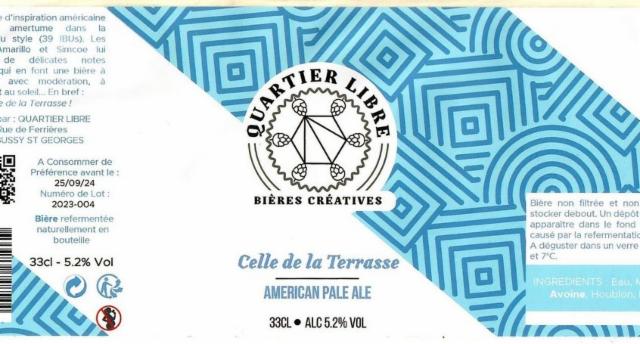 Celle De La Terrasse 5.2%, Quartier Libre [Closed], France