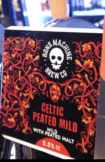 Celtic Peated Mild 5.5%, Bone Machine Brew Co., England