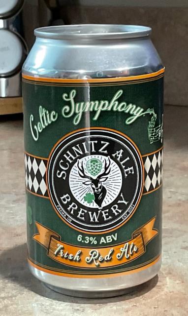 Celtic Symphony 6.3%, Schnitz Ale Brewery, United States
