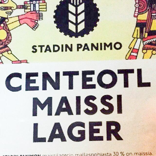 Centeotl Maissi Lager 4.5%, Stadin Panimo, Finland