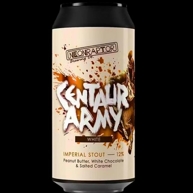 centaur army white, Neon Raptor Brewing Co.