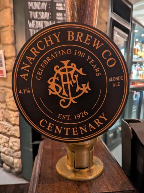 Centenary 4.1%, Anarchy Brew Co., England