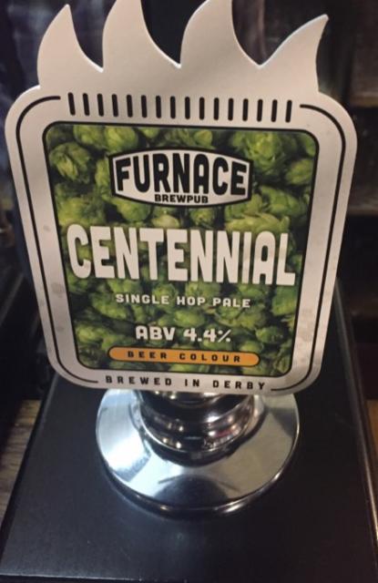 Centennial 4.4%, Furnace Brewpub, England