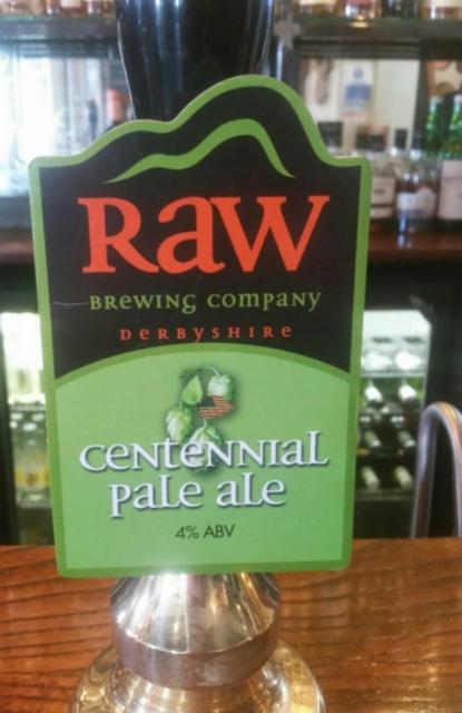 Centennial Pale Ale 4.0%, Raw Brewing Company, England