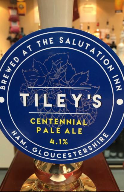 Centennial Pale Ale 4.1%, Tiley's (The Salutation Inn), England