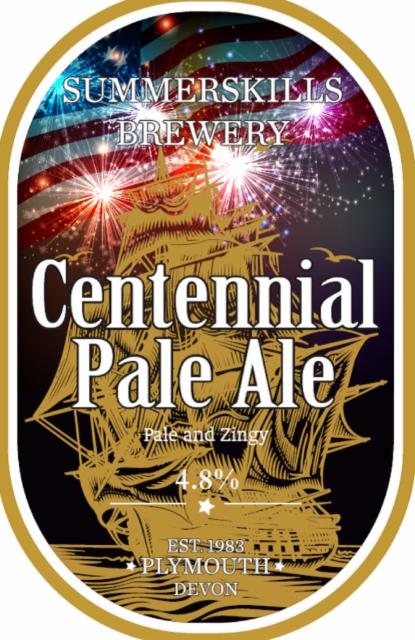 Centennial Pale Ale 4.8%, Summerskills, England