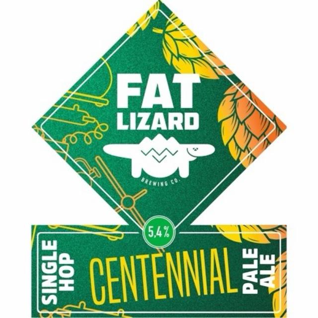 Centennial pale ale 5.4%, Fat Lizard Brewing Co., Finland